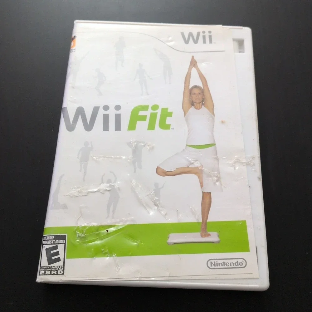 Wii Fit For Nintendo Wii Video Game Workout Fitness Active Needs New Case
